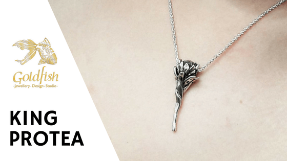 King Protea Pendant
