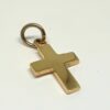 Medium Cross Charm (Yellow Gold)