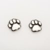 Lion Paw Stud Earrings (Sterling Silver)