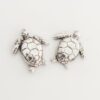 Sea Turtle Stud Earrings (Sterling Silver)