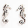 Seahorse Stud Earrings (Sterling Silver)