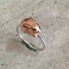 3D Bunny Stack Ring (Two Tone)