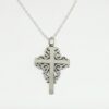 Filigree Cross Pendant (Sterling Silver)