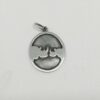Kissing Rhinos Pendant (Sterling Silver)