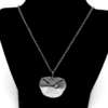 XL Pansy Pendant (Sterling Silver)