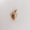 Anatomical Heart Charm (Rose Gold)