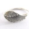 Bird Wing Stack Ring (Sterling Silver)