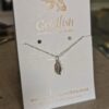 Coffee Bean Charm (Sterling Silver)