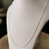 Fine Curb Chain 40cm 035 Gauge (Sterling Silver)