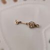 Key Charm (Yellow Gold)