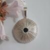 Large Sea Urchin Pendant (Sterling Silver)