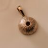 Medium Sea Urchin Pendant (Yellow Gold)