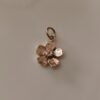 Small Almond Flower Charm (Rose Gold)