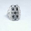 Flower of Life Ring (Sterling Silver)