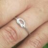 Knot Stack Ring (Sterling Silver)