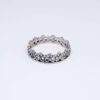 Princess Crown Stack Ring (Sterling Silver)