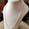 Wheat Chain 45cm 032/035 Gauge (White Gold)