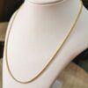 Wheat Chain 45cm 032/035 Gauge (Yellow Gold)